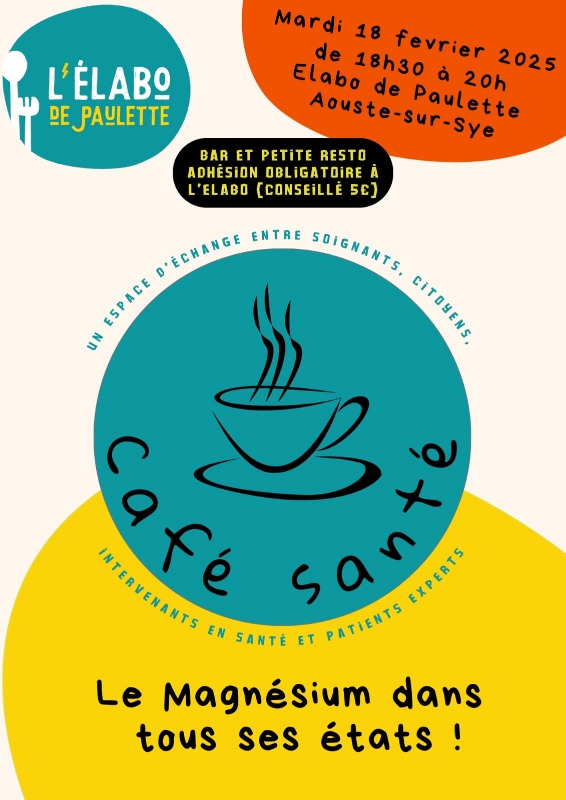 affiche café santé fevr